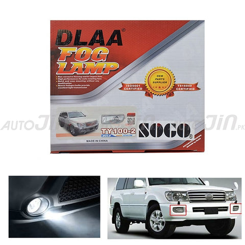 Dlaa Toyota Land Cruiser 1998-07 Fog Lamps TY100