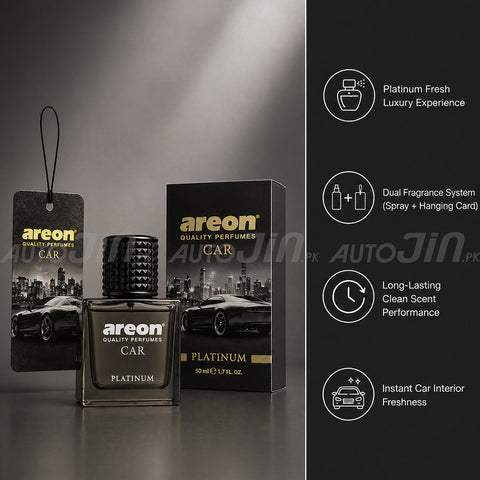 Areon Quality Car Perfume - Platinum - 50ml