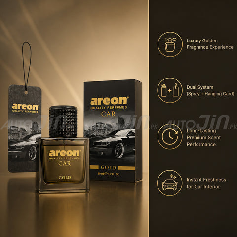 Areon Quality Car Perfume - Gold - 50ml