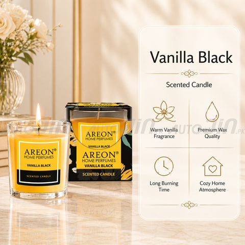 Areon Home Perfume Candle - Vanilla - 120g