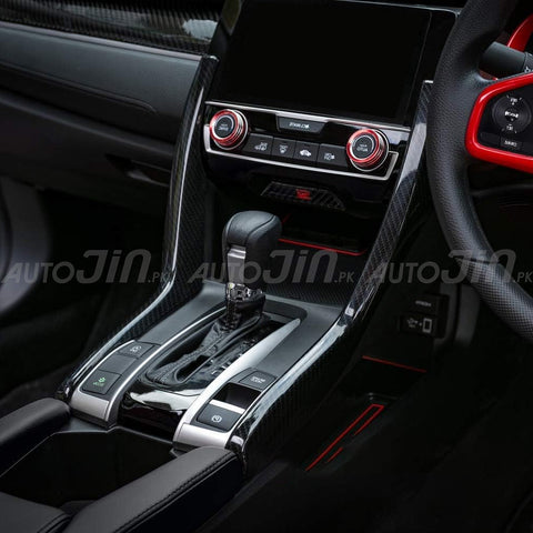 Honda Civic 2016-21 Shift Panel Carbon Fiber