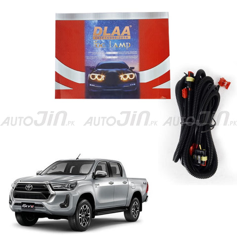 Dlaa Toyota Hilux Revo 2021-22 Fog Lamp Covers With LED TY1017L2LED