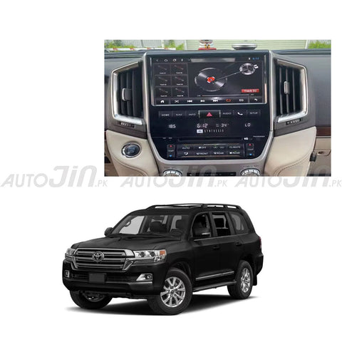 Toyota Land Cruiser 2015-19  Android Touch Screen Multimedia Android Player GPS - Wi-Fi - Navigation - Mirror Link(6 Month Warranty)