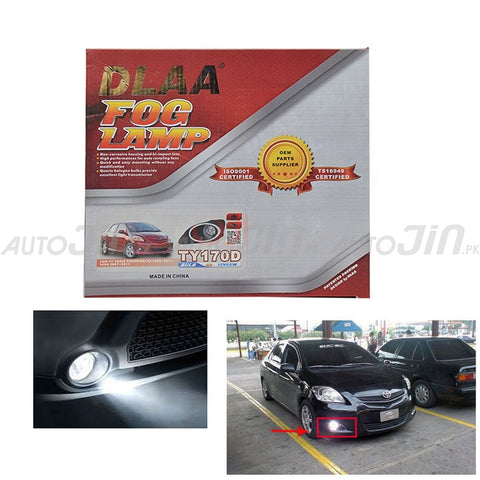 Dlaa Toyota Belta 2007 Fog Lamps TY170D