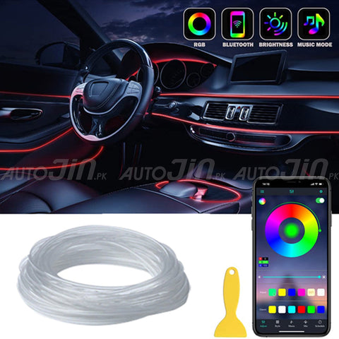 Car Interior Cold Ambient Light Neon Led Strips & Lamps With App