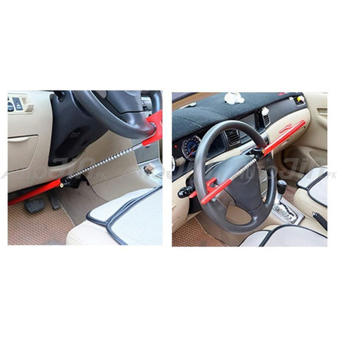 Car Steering Wheel and Pedal Lock - 6088