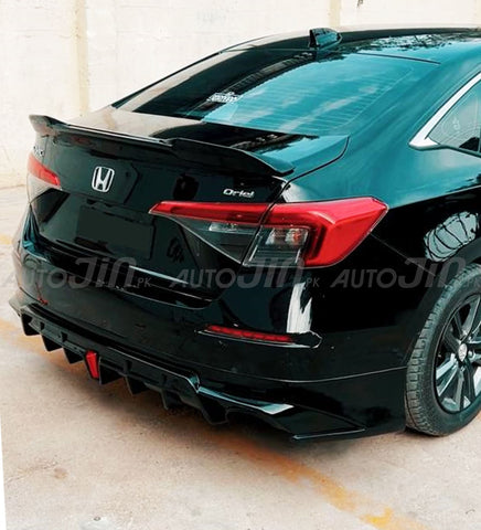 Honda Civic 2022-2024 Body Kit Yofer Style 4pcs - Unpainted