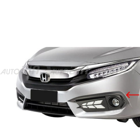 Honda Civic 2016-2021 LED Daytime Running Light Fog Lamp Cover