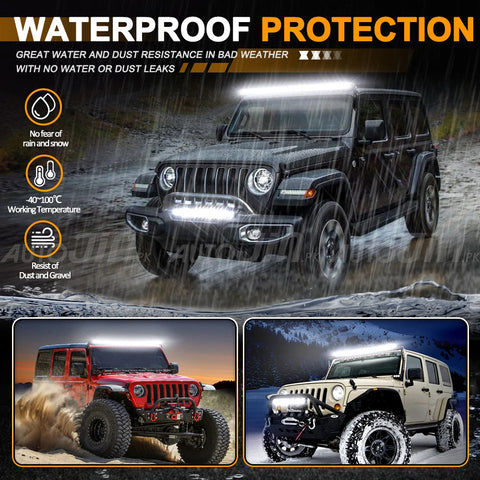 LED Light Bar Off-Road 12v 24v Truck SUV 4WD 4x4