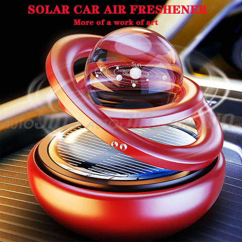 360° Rotating Car Perfume Galaxy Solar Fragrance