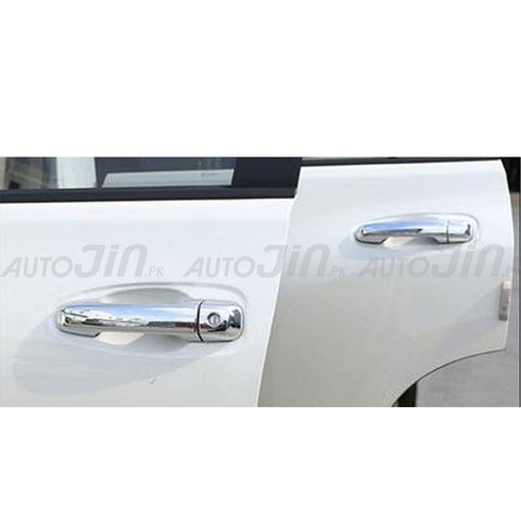 Toyota Land Cruiser Prado FJ150 Door Handle Trim Chrome