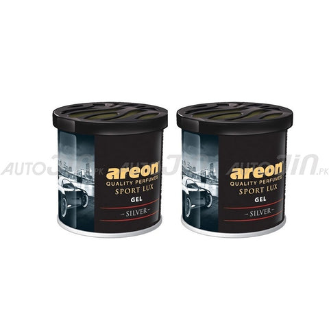 Areon Sport Lux Gel - Silver - Pack of 2