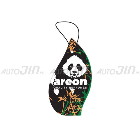 Areon Geografia - Black Fougere - Hanging Card