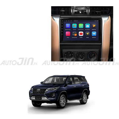 Toyota Fortuner 2017-22 IPS Display Android Panel (6 MONTH WARRANTY) - Vellfire