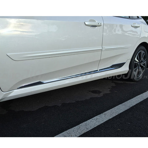 Honda Civic 2016-21 Door Lower Chrome Moulding