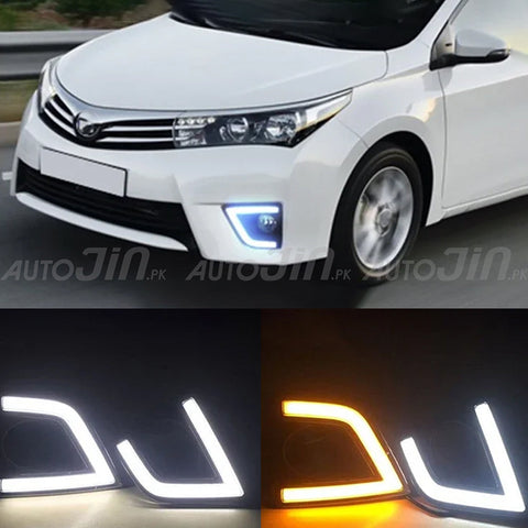 Toyota Corolla Smd Cob Drl Covers - Model 2014-2017