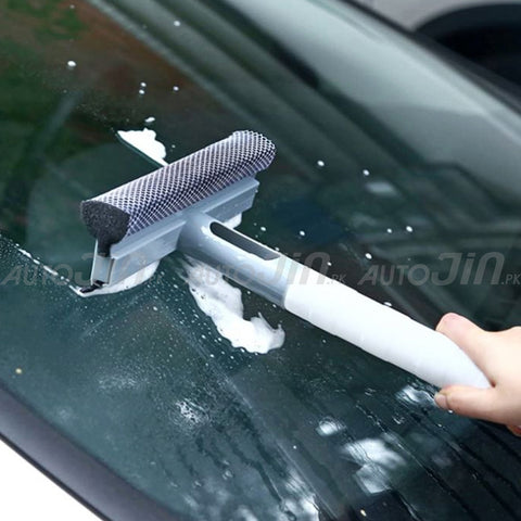 Multifunctional Double Sided Water Spray Glass Cleaning Wiper with Microfiber Cloth Multi