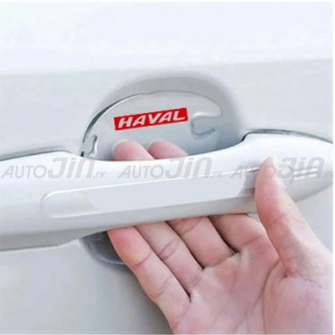 Haval 8 Pcs Car Door Handle Door Bowl Protector Transparent