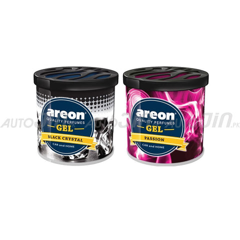 Areon Gel Pack of 2 - Black Crystal - Passion