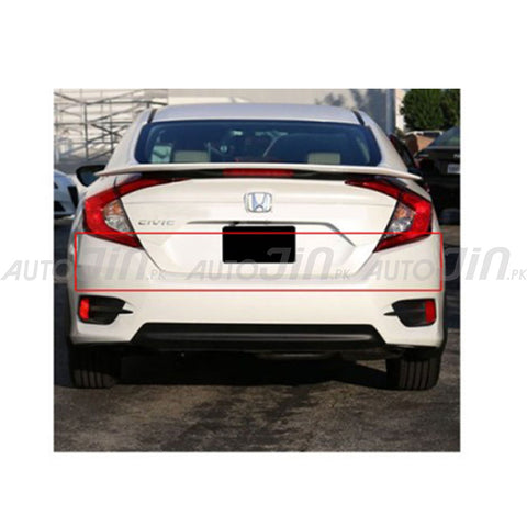 Honda Civic 2016-21 New Style Rear Bumper Protector