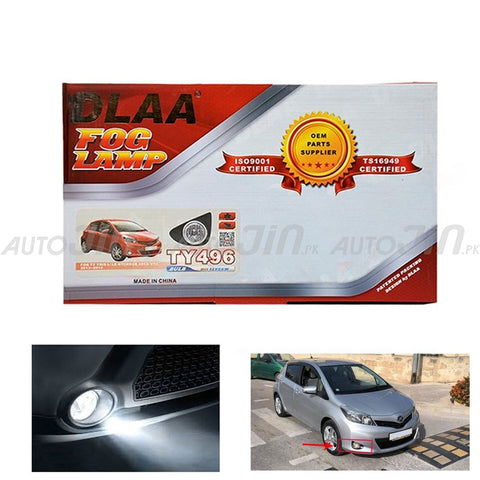 Dlaa Toyota Vitz 2013-14 Fog Lamps TY496