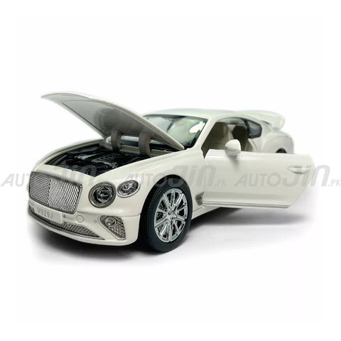 Bentley Continental GT Car Model Diecasts Metal Toy Vehicles Car Model Simulation Sound and Light