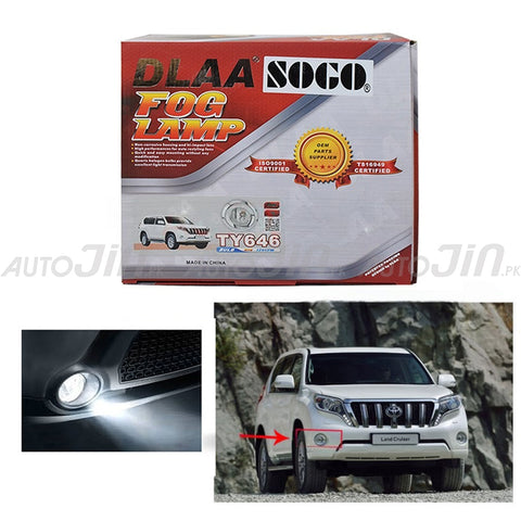 Dlaa Toyota Land Cruiser Prado 2014-17 Fog Lamps TY646