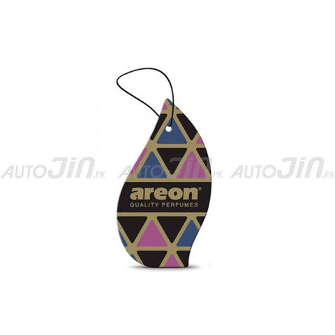 Areon Mosiac - Black Fougere - Hanging Card