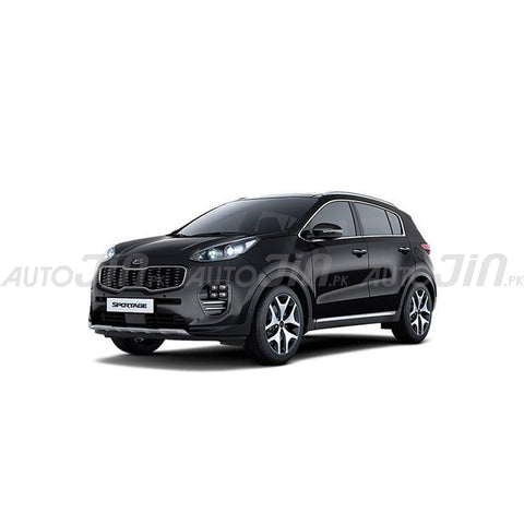 Sogo Quality 7D Kia Sportage Mats - Black And Rust 2019-22