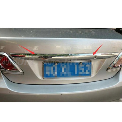 Toyota Corolla 2009-12 Trunk Garnish - Chrome