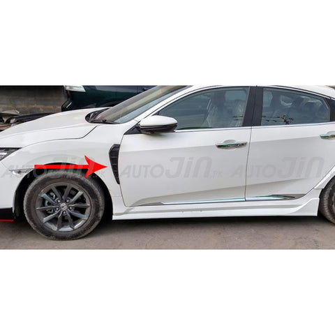 Honda Civic 2016-21 Side Fender Vents Air Flow