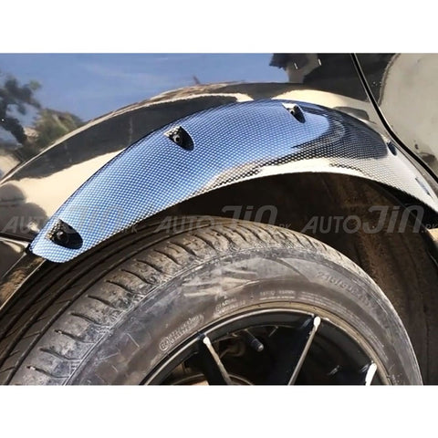 Universal Car Over Fender Carbon Fiber 2pcs