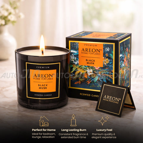 Areon Home Perfume Premium Candle - Gold Amber