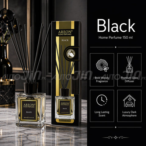 Areon Lux Home Perfume - Black - 150ML