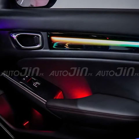 Honda Civic 2022-2025 19-in-1 Modular 12V Interior Light with App Control OEM Ambient Light Kit