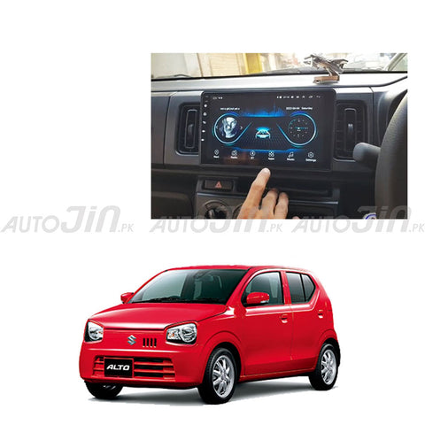 Suzuki Alto 2019-24 IPS Display Android Panel Black (6 Month Warranty) - Vellfire