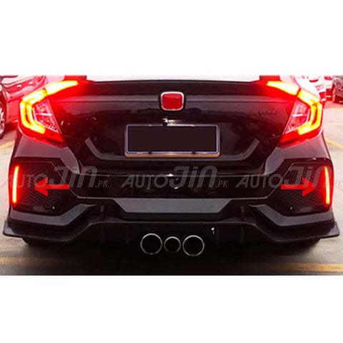 Honda Civic 2016-21 Type R Style Bodykit LED Reflectors