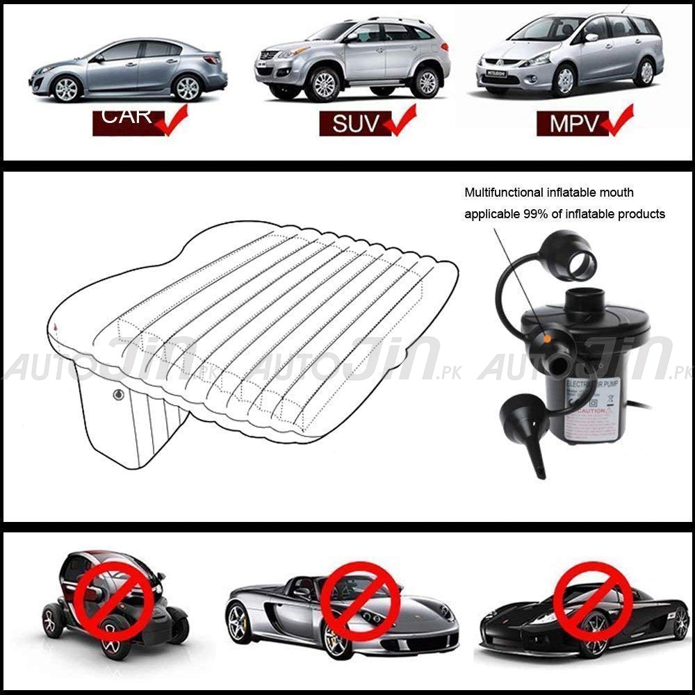 Sogo Car Back Seat Inflatable Air Mattress Bed High Quality