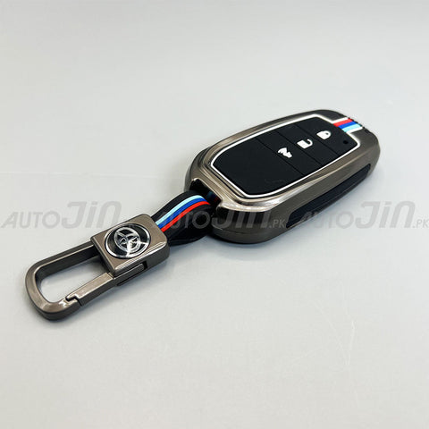 Toyota Hilux Revo 2016-22 Key Cover With Metal Shell