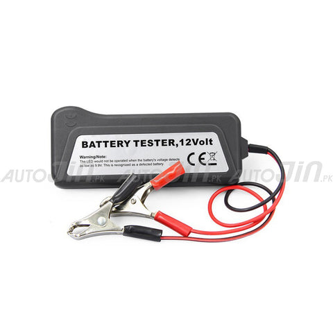 Mini 12V Car Battery Tester Digital Alternator Tester 6 LED Auto Battery Tester Analyzer