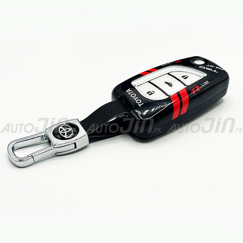 Toyota Corolla Grande 2017-21 Black Sports Keycover