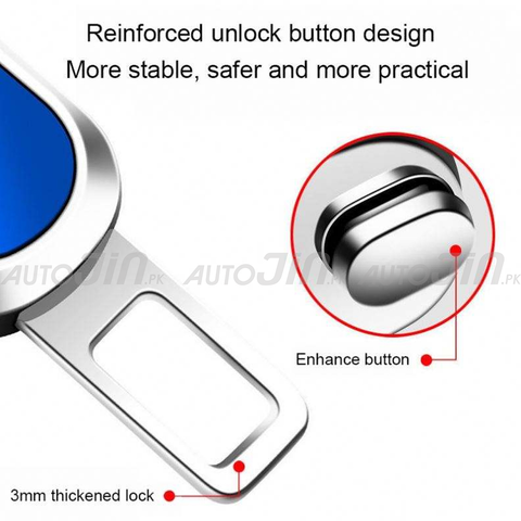 Suzuki Logo Car Seat Belt Clip Extender Safety Seatbelt Lock Buckle