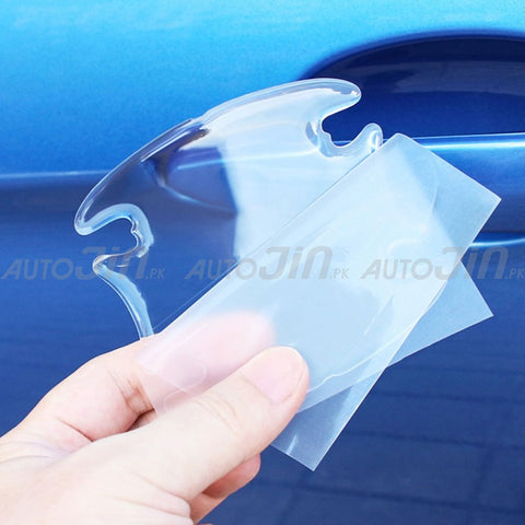 MG 8 Pcs Car Door Handle Door Bowl Protector Transparent