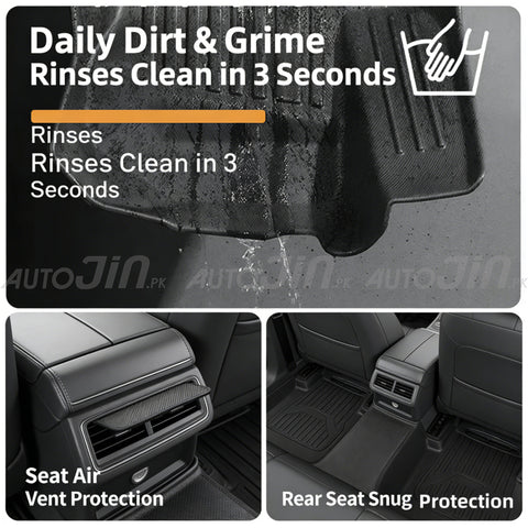 Toyota Prado FJ150 2013-2021 TXR 5D TPE Premium Floor Mats