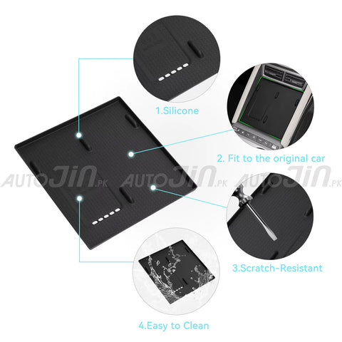 Byd Atto 2 Wireless Charging Silicone Anti-Slip Mat - Black