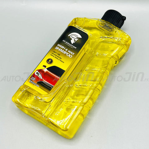 Gladiator Wash Wax and Shampoo 450ml - GT30