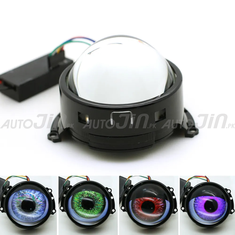 Devil Eyes 8 Different Pattern Dynamic Led Projector - Headlight - Fog Lamps