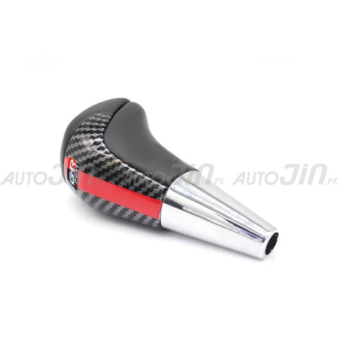 Toyota Hilux Revo/Fortuner GR Sport Carbon Fiber Gear Shift Knob Black and Red