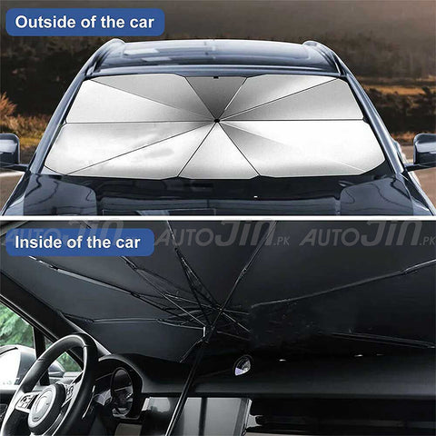 Universal Car Windshield Sun Shade Umbrella Protector