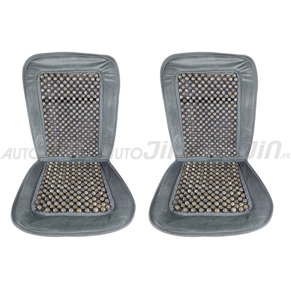 2pcs Universal Moti Seat Velvet Car Seat Cover Anti-Slip Accupressure Design